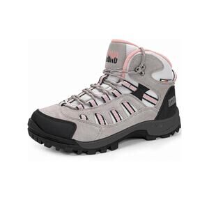 R CORD Womens Waterproof Breathable Non-slip Hiking Boot for Outdoors
